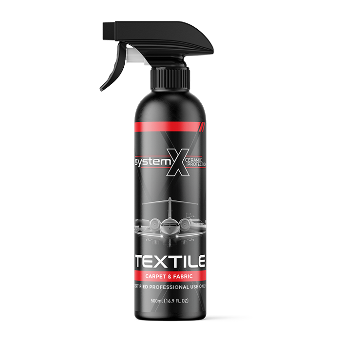 System X Textile spray bottle on a white background